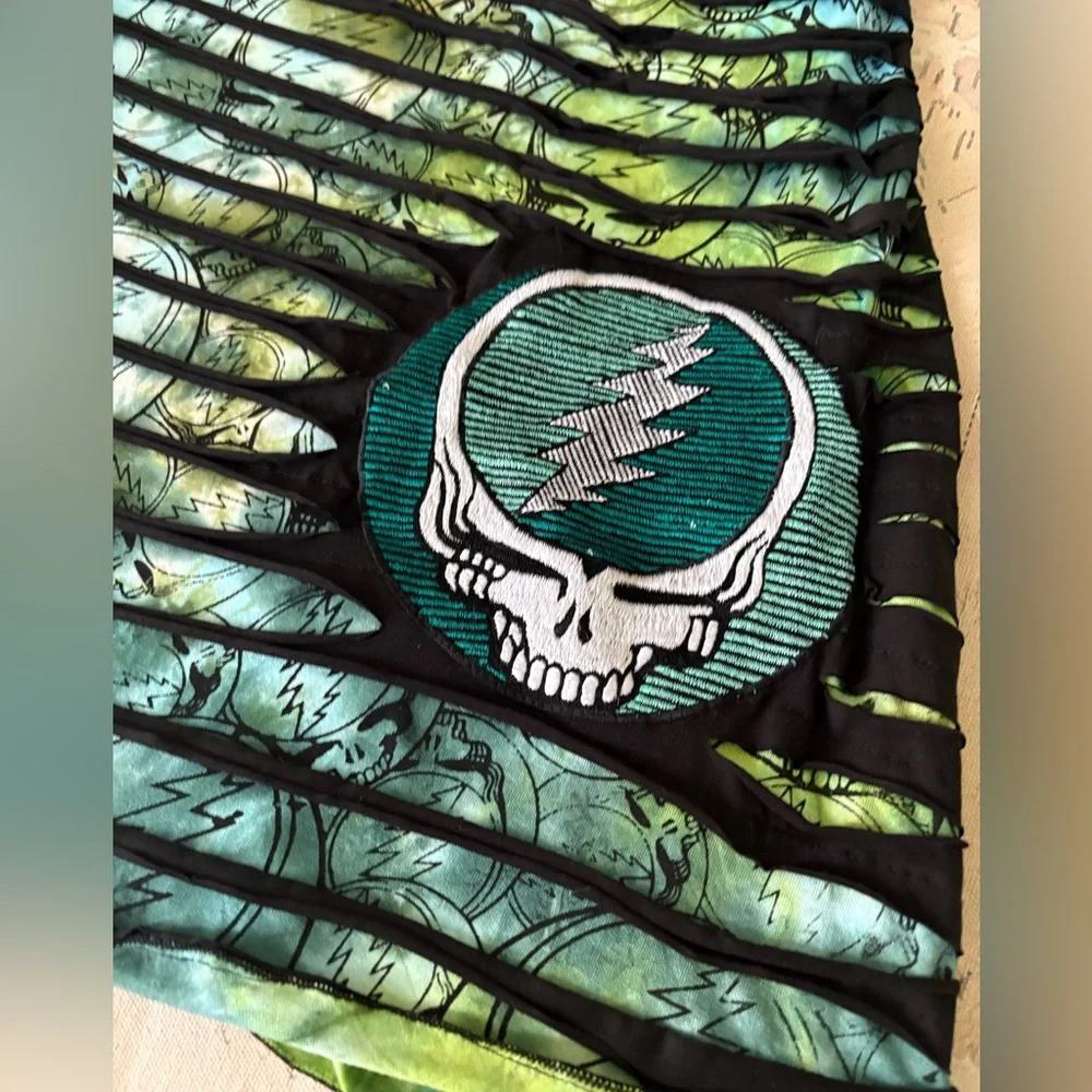 🆕Jayli Grateful Dead Halter Dress Size XL Artisan Made Size XL NWT 2023 - Picture 2 of 10